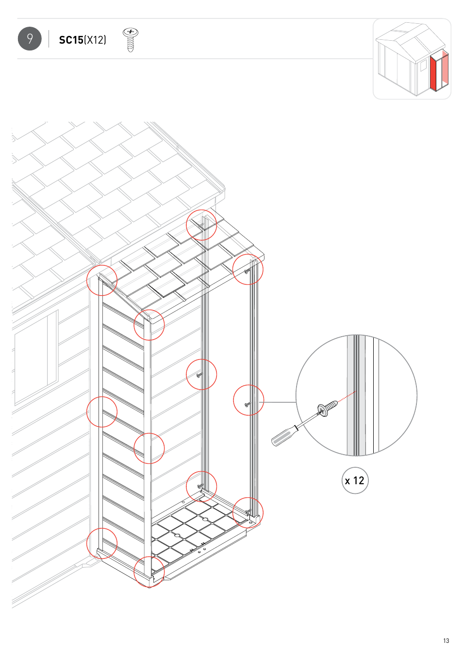 Keter INFINITY NG CABINET User Manual | Page 13 / 24