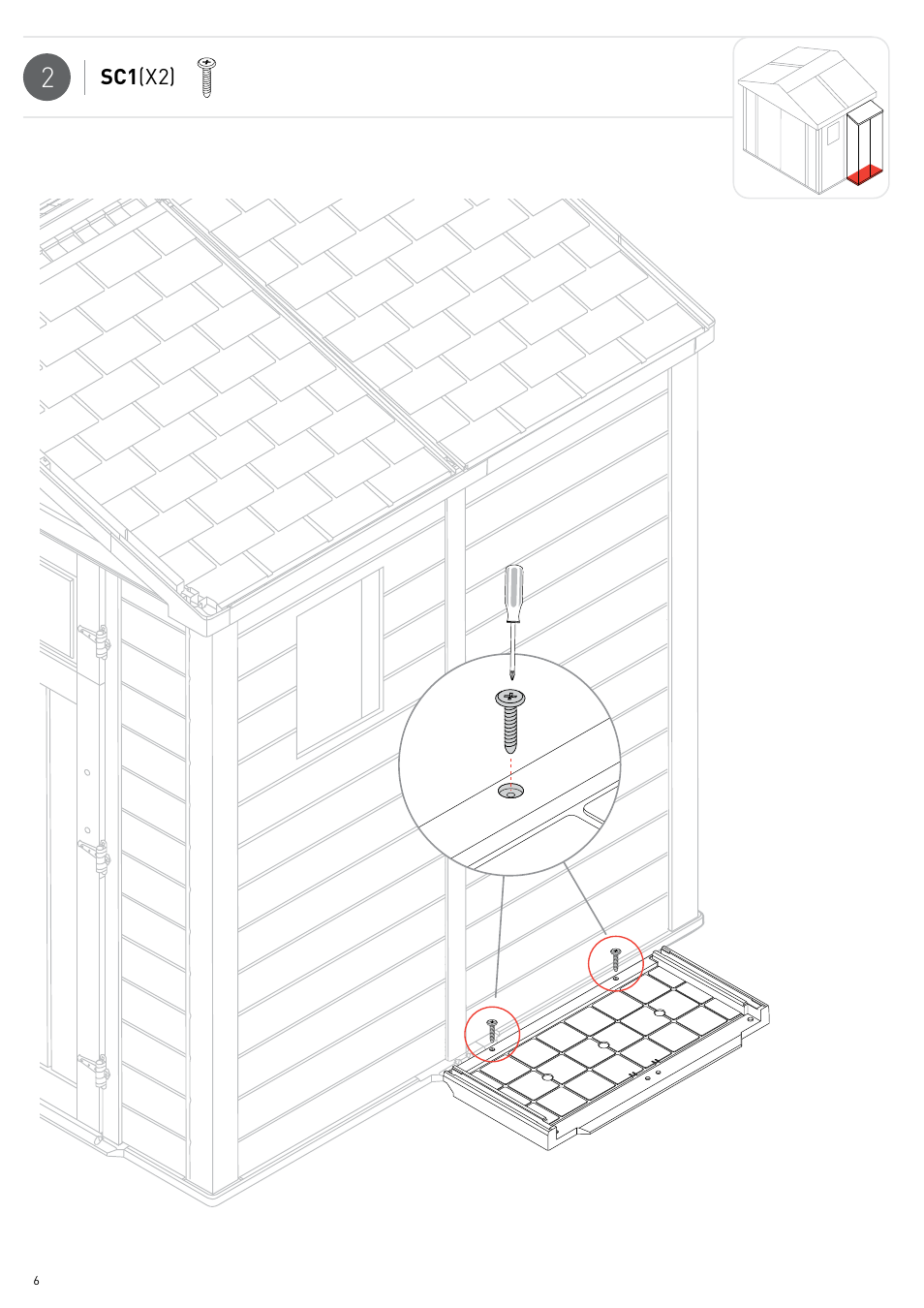 Keter INFINITY NG CABINET User Manual | Page 6 / 24