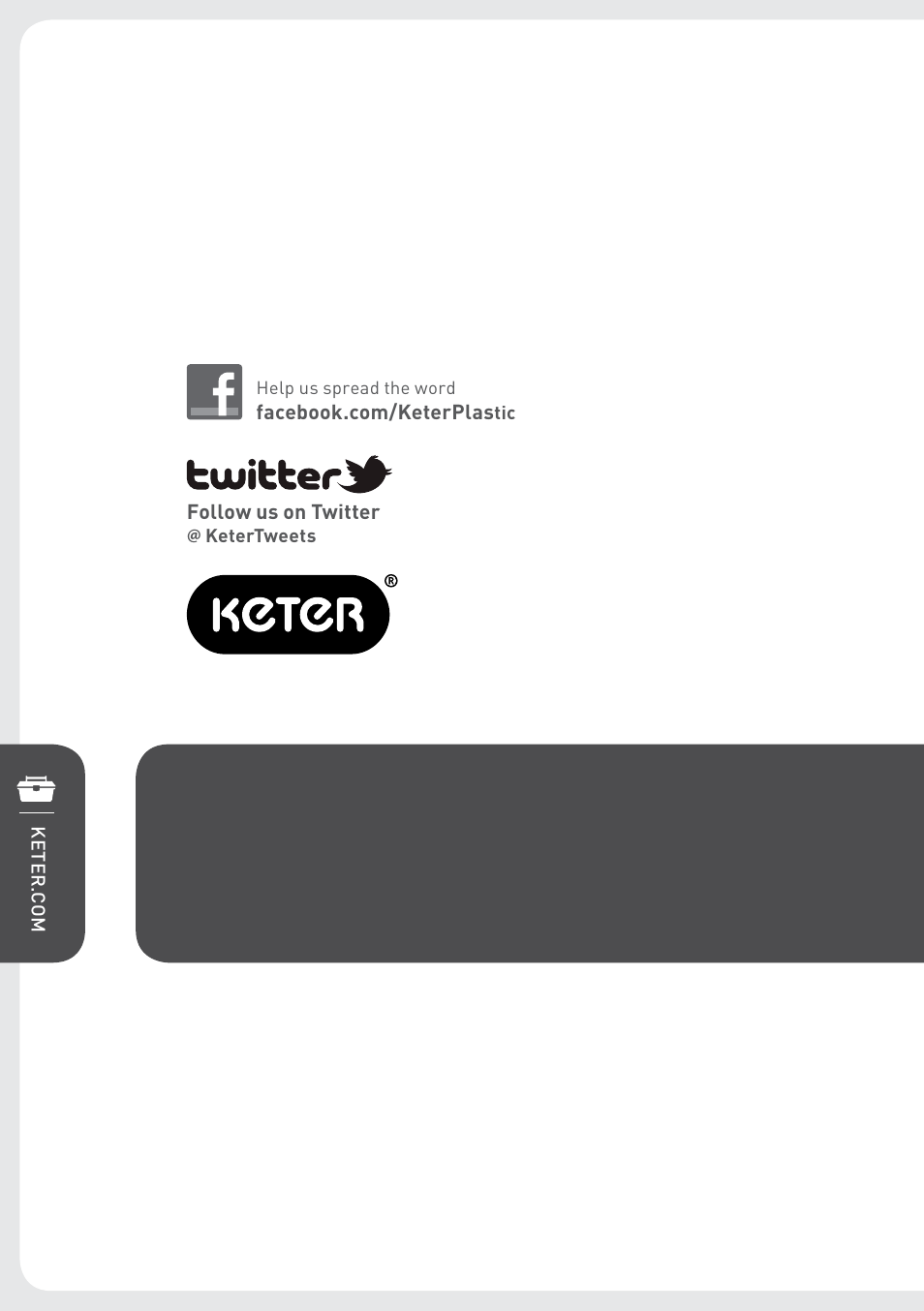 Keter Folding Work Table EX User Manual | Page 20 / 20