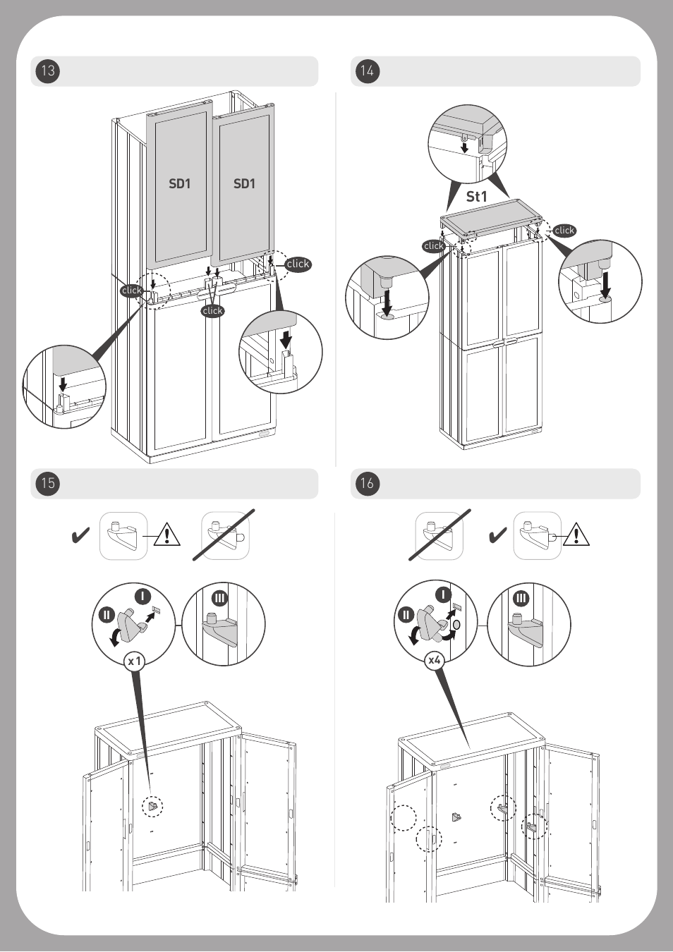 Keter Space Rite Utility Cabinet User Manual | Page 5 / 6