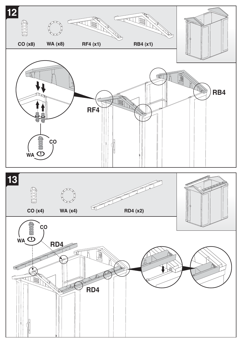 Keter Apex 4x6 User Manual | Page 16 / 30