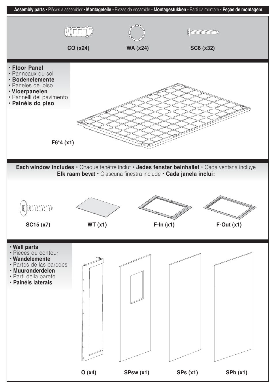 Keter Apex 4x6 User Manual | Page 6 / 30