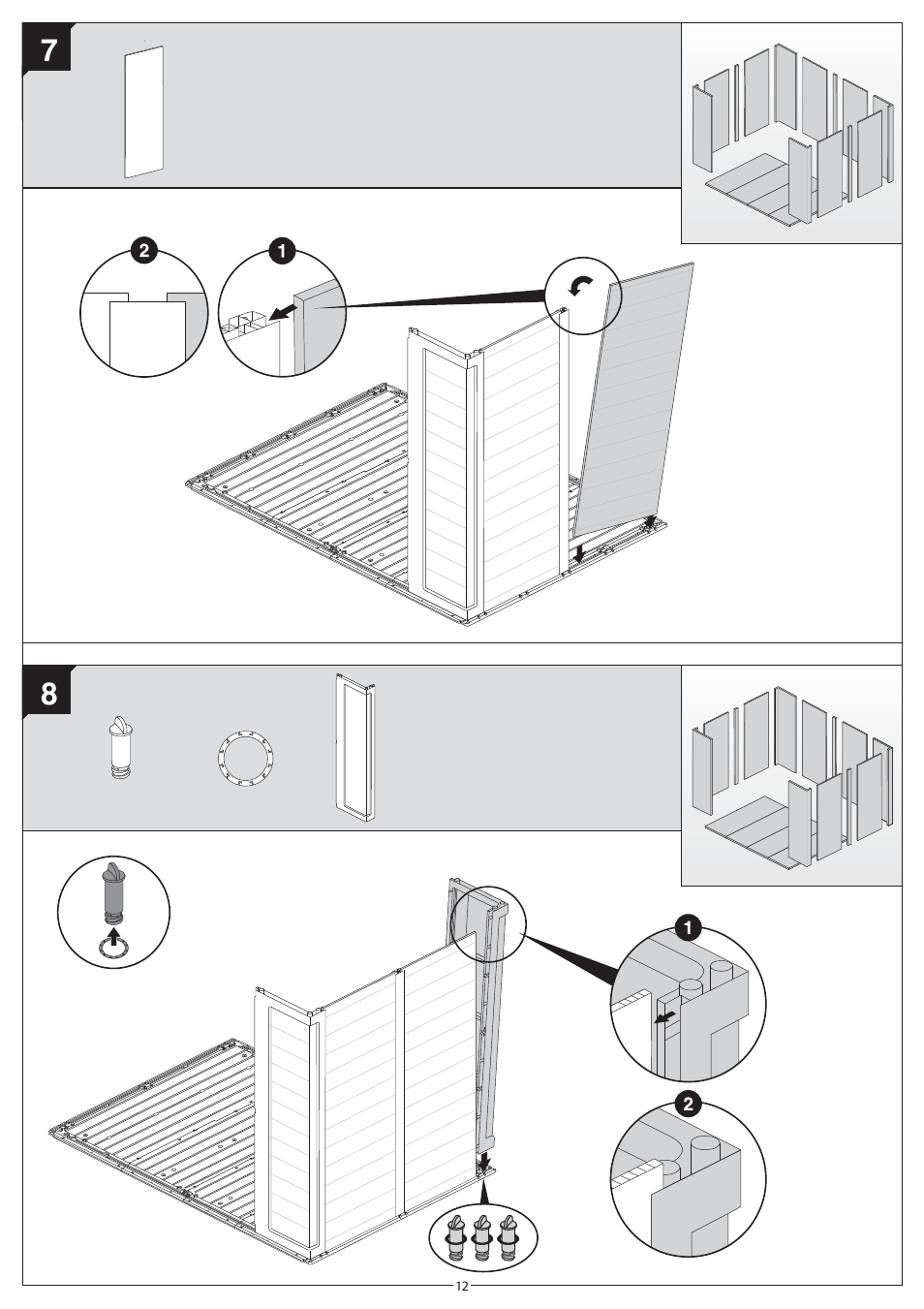 Keter Apex 8x6 User Manual | Page 12 / 32
