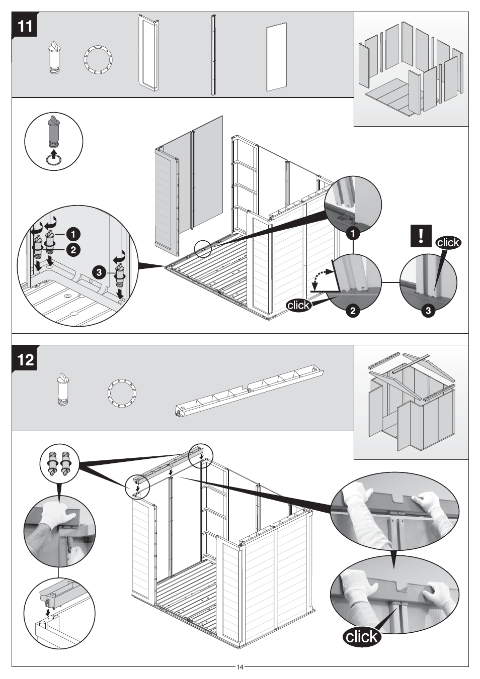 Keter Apex 8x6 User Manual | Page 14 / 32