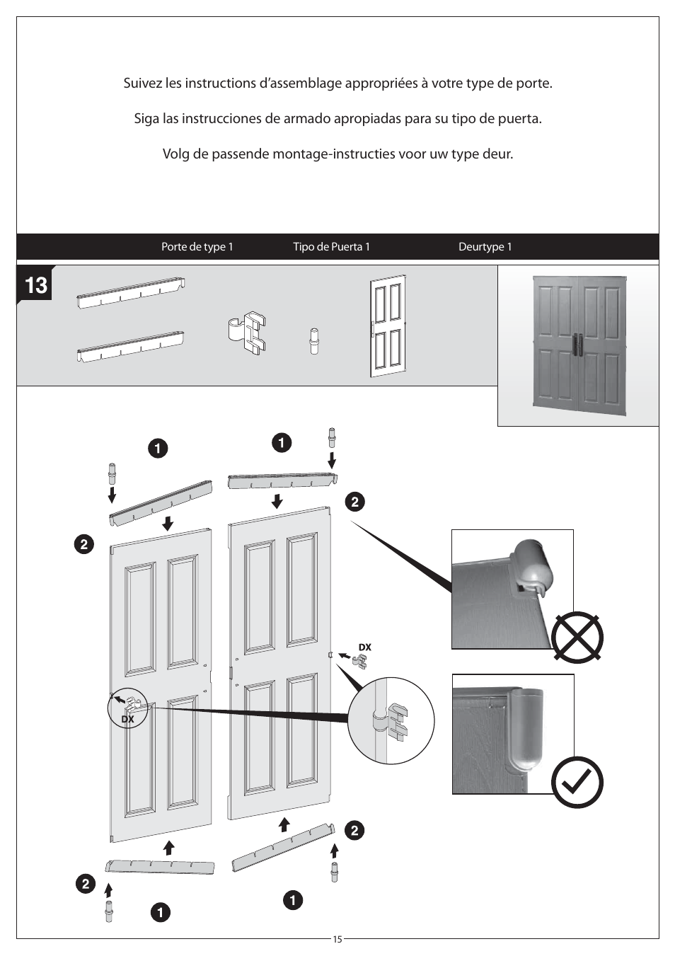 Keter Apex 8x6 User Manual | Page 15 / 32