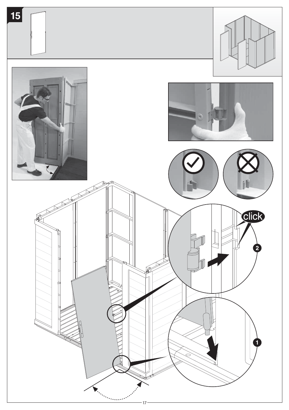 Keter Apex 8x6 User Manual | Page 17 / 32