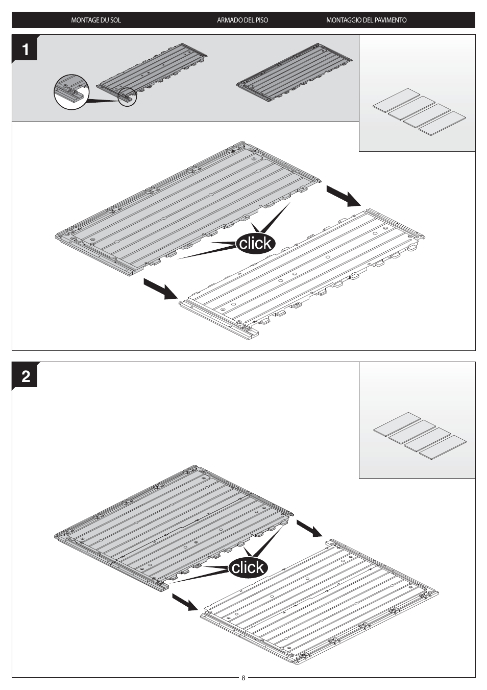 Keter Apex 8x6 User Manual | Page 8 / 32