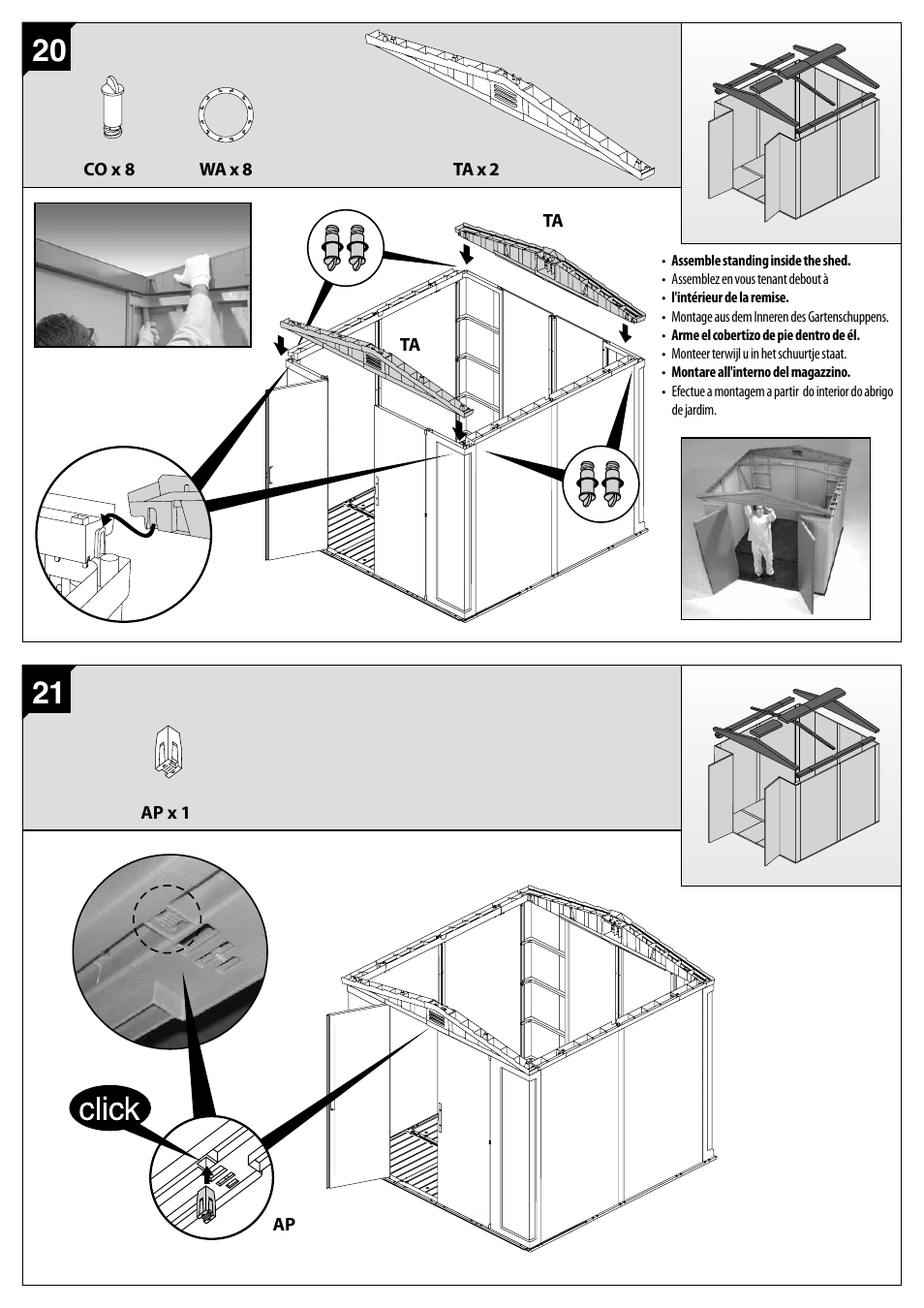 Keter Apollo 8x8 User Manual | Page 18 / 40