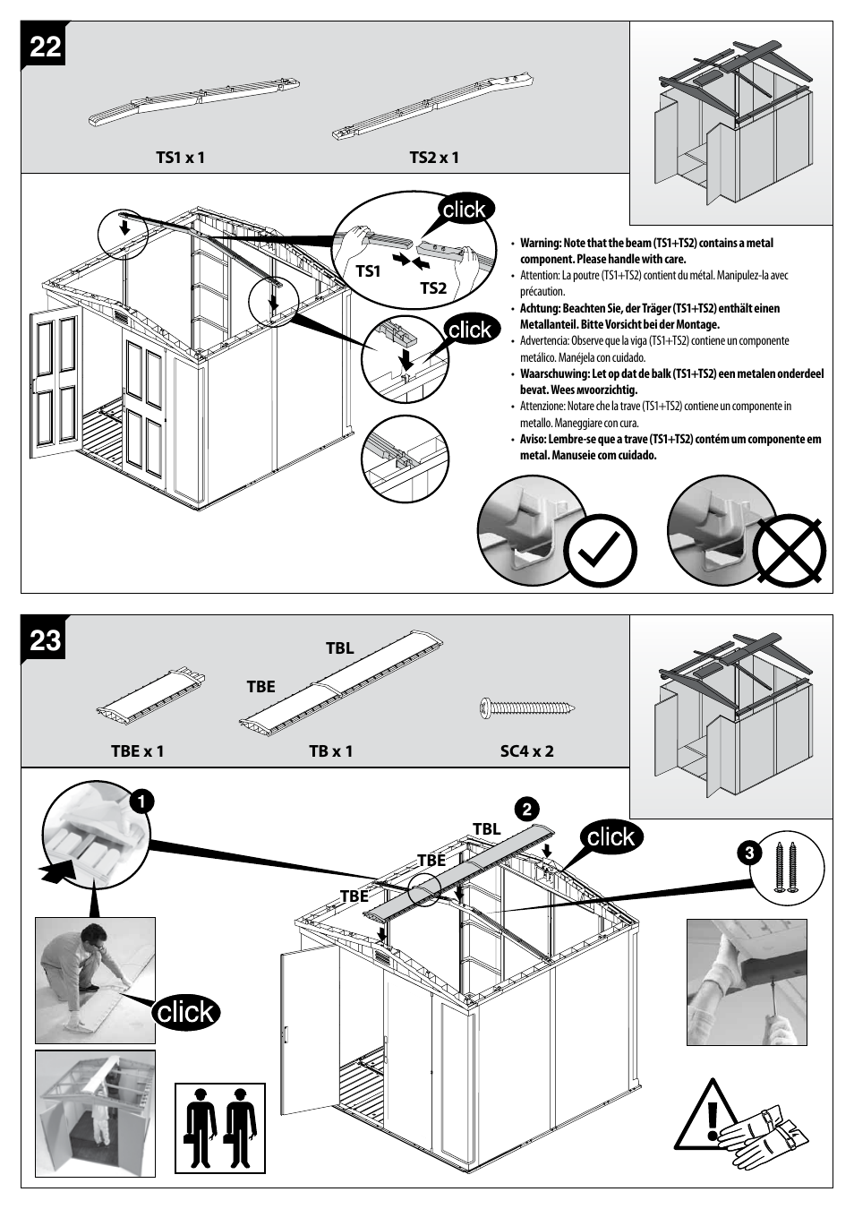 Keter Apollo 8x8 User Manual | Page 19 / 40