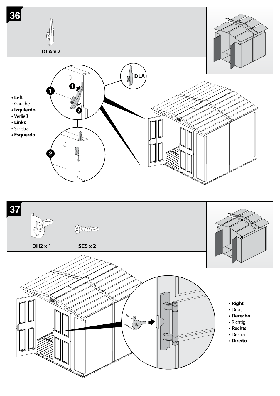 Keter Apollo 8x8 User Manual | Page 27 / 40