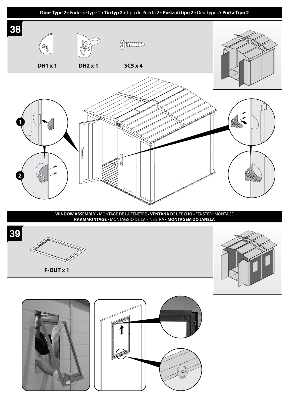 Keter Apollo 8x8 User Manual | Page 28 / 40