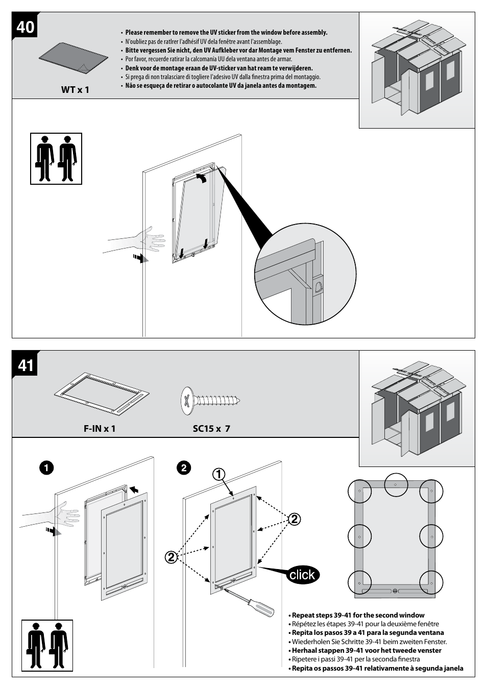 Keter Apollo 8x8 User Manual | Page 29 / 40