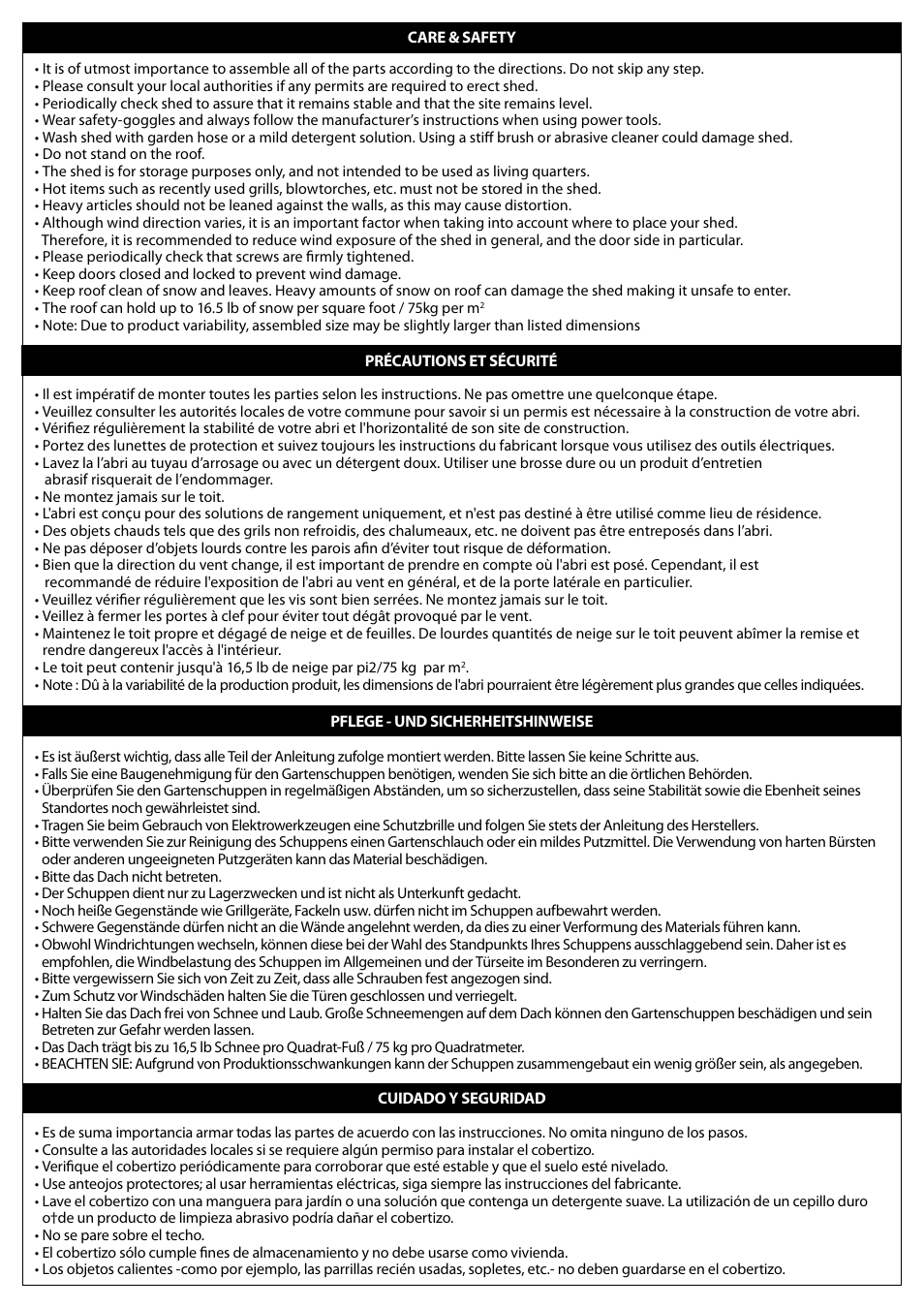 Keter Apollo 8x8 User Manual | Page 39 / 40