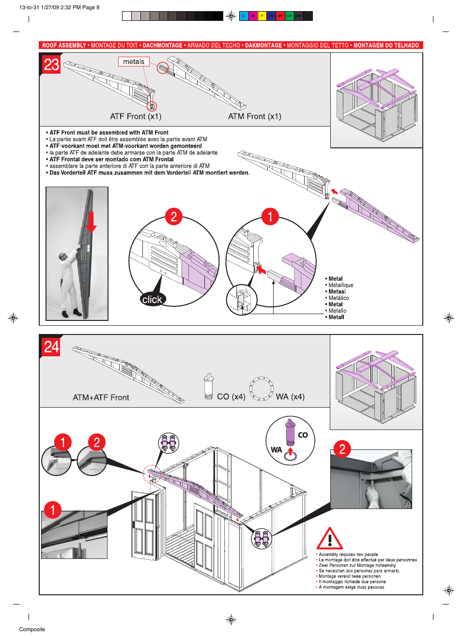 Keter Atlas 10x8 User Manual | Page 24 / 51