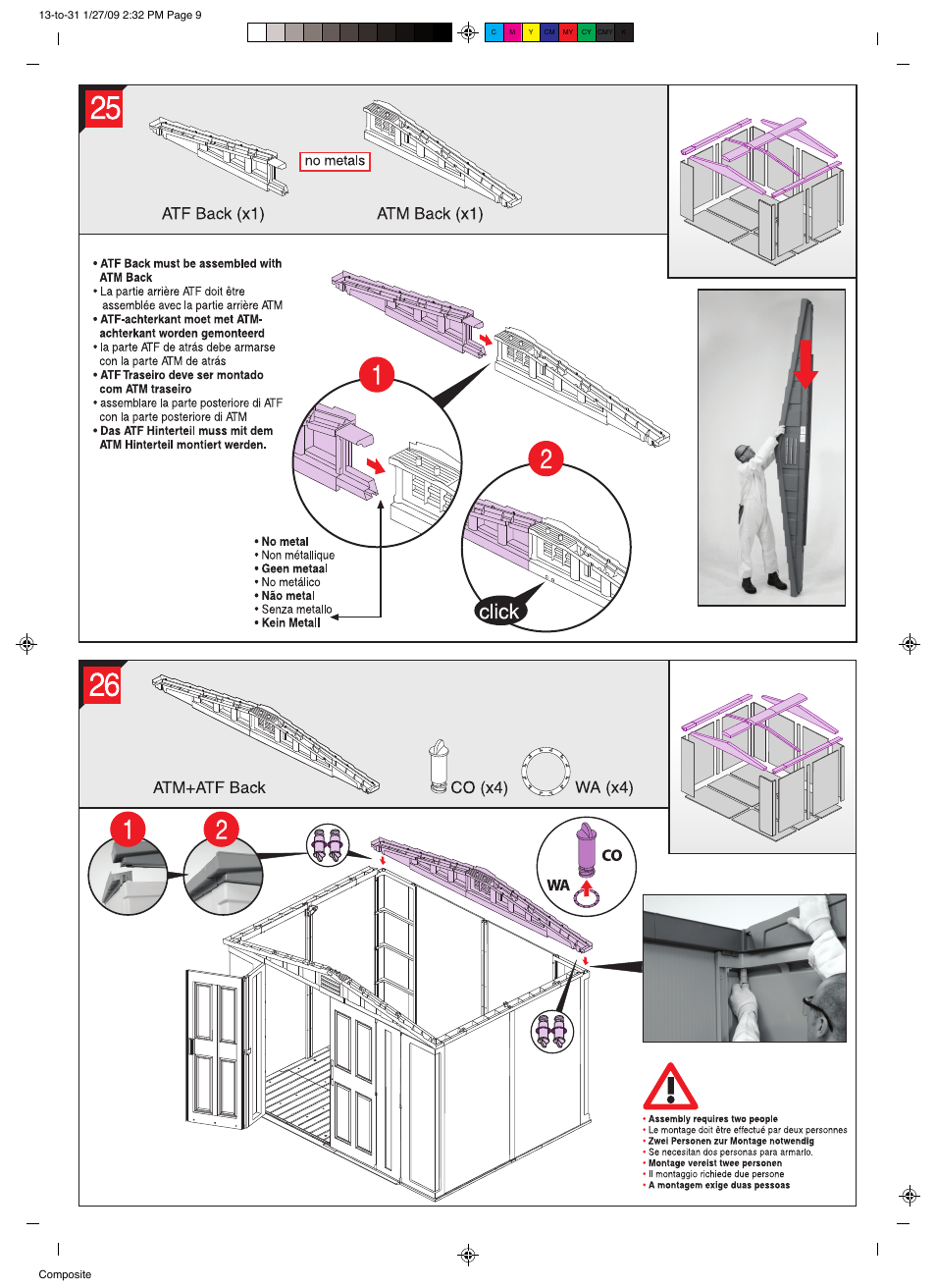 Keter Atlas 10x8 User Manual | Page 25 / 51
