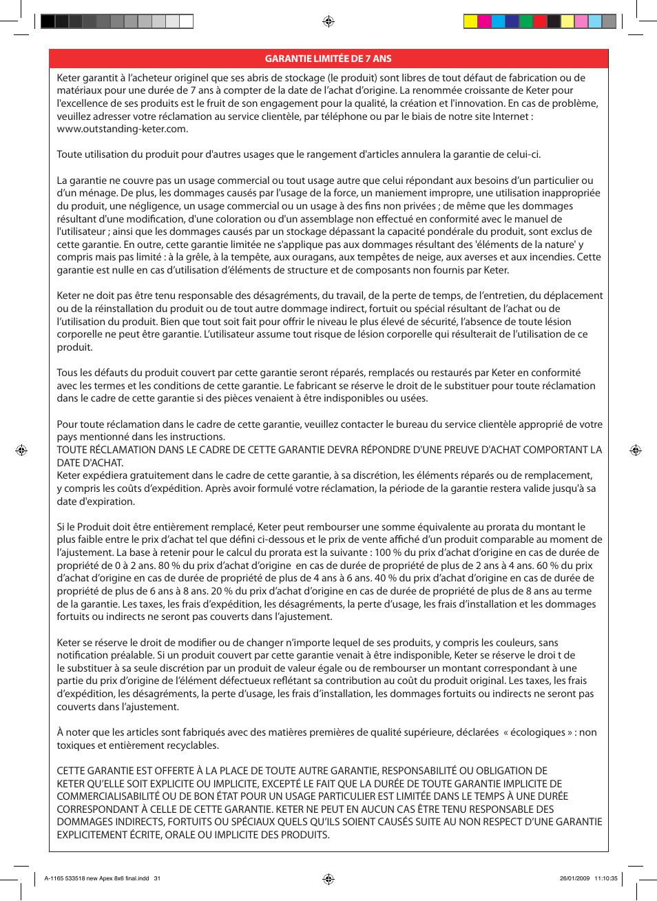 Keter Atlas 10x8 User Manual | Page 42 / 51