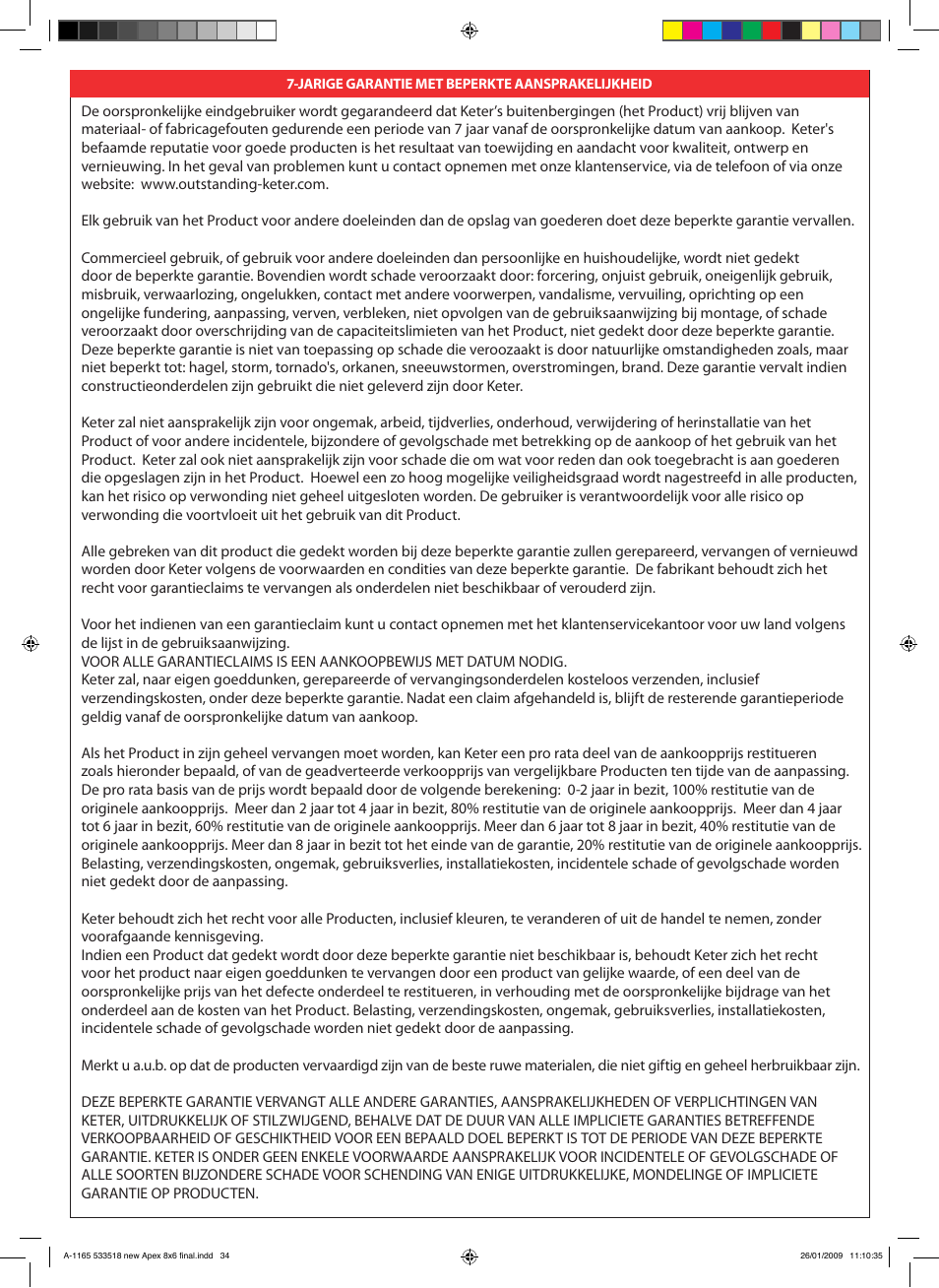 Keter Atlas 10x8 User Manual | Page 45 / 51