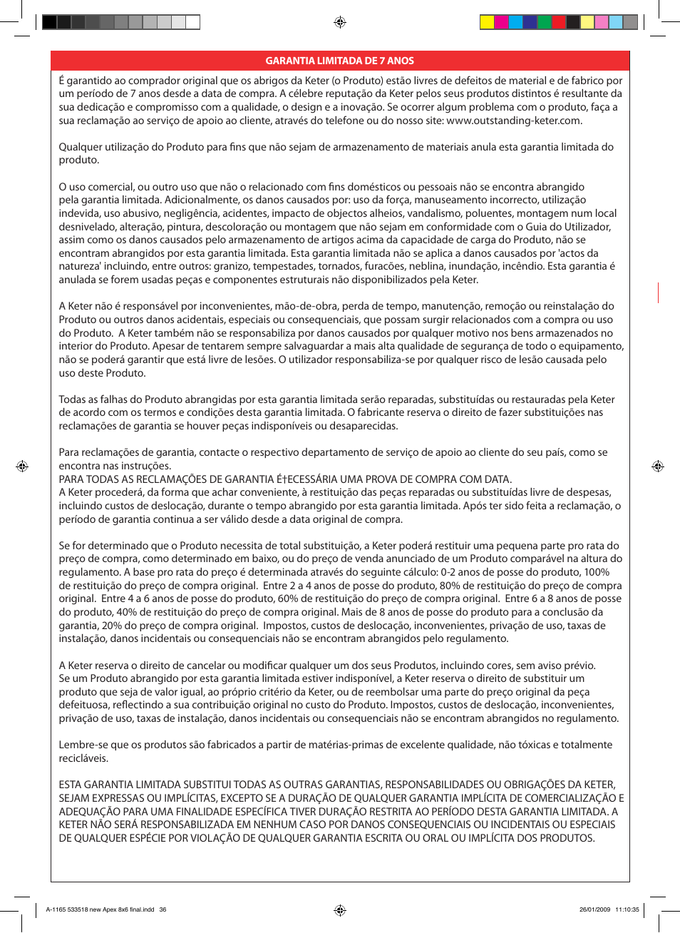Keter Atlas 10x8 User Manual | Page 47 / 51