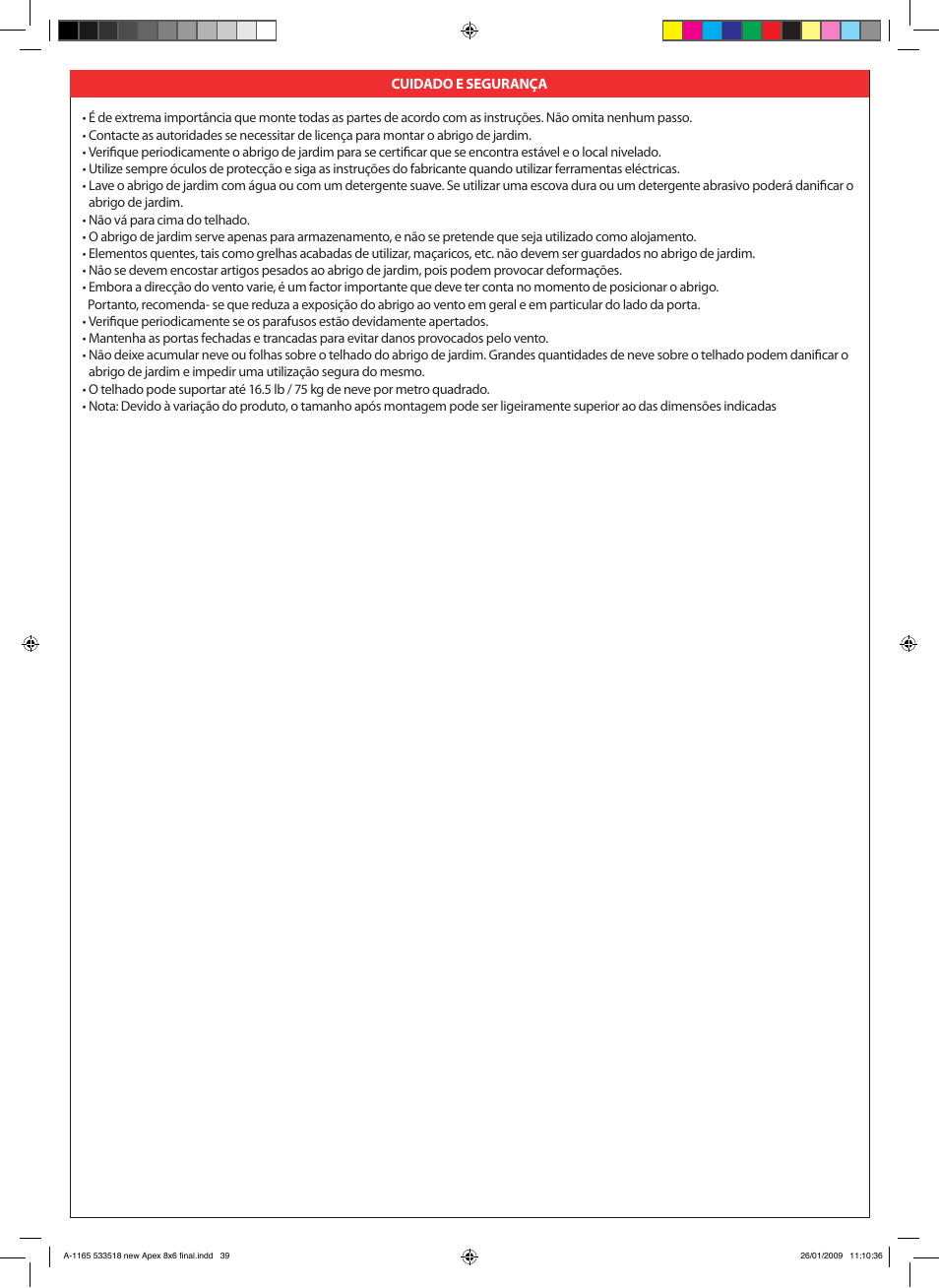 Keter Atlas 10x8 User Manual | Page 50 / 51