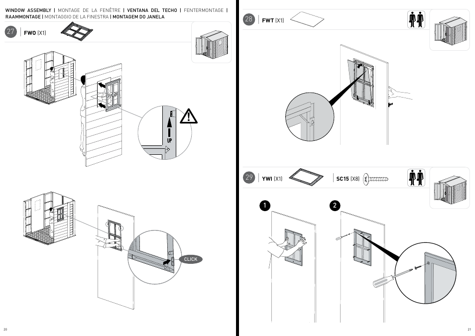 Keter Factor 6x6 User Manual | Page 11 / 15
