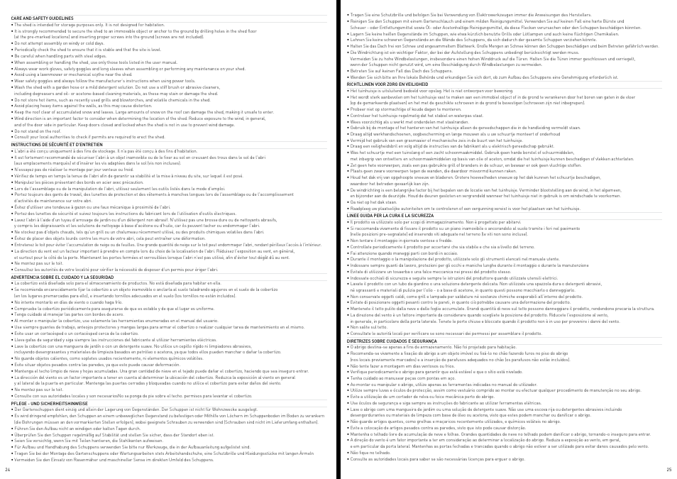 Keter Factor 6x6 User Manual | Page 13 / 15