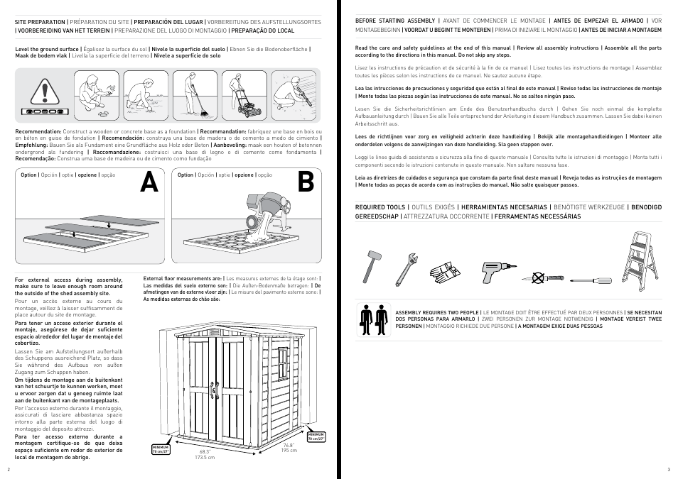 Keter Factor 6x6 User Manual | Page 2 / 15