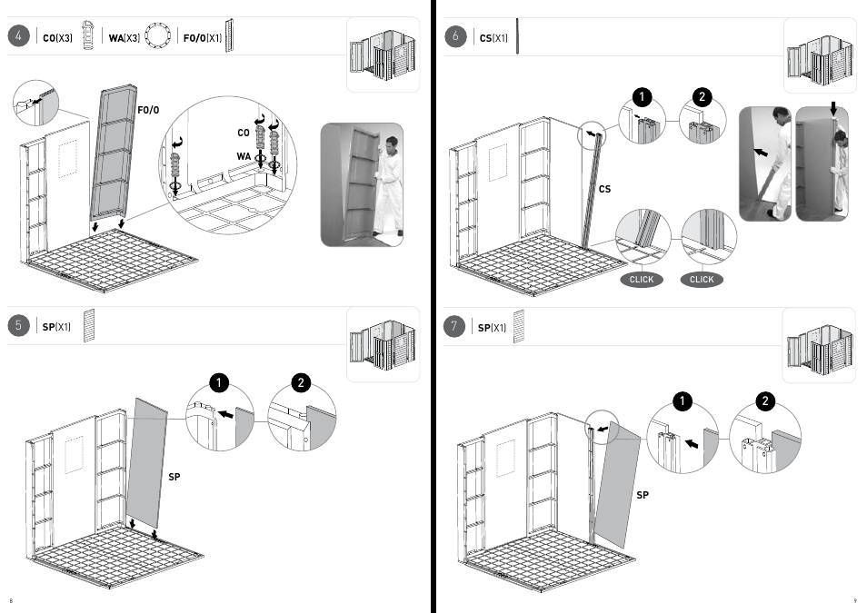Keter Factor 6x6 User Manual | Page 5 / 15