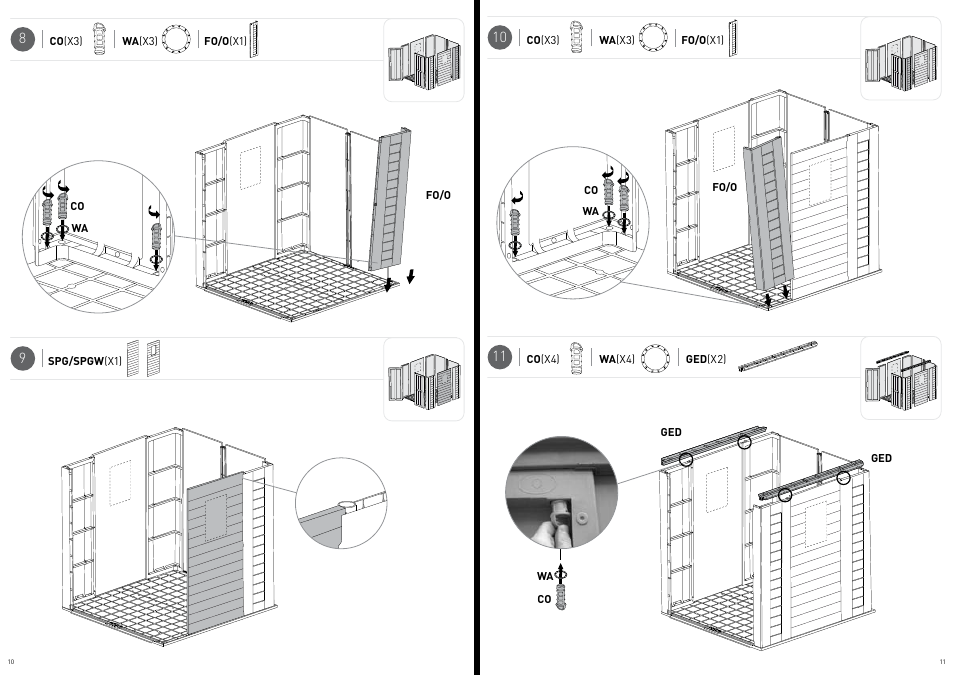 Keter Factor 6x6 User Manual | Page 6 / 15