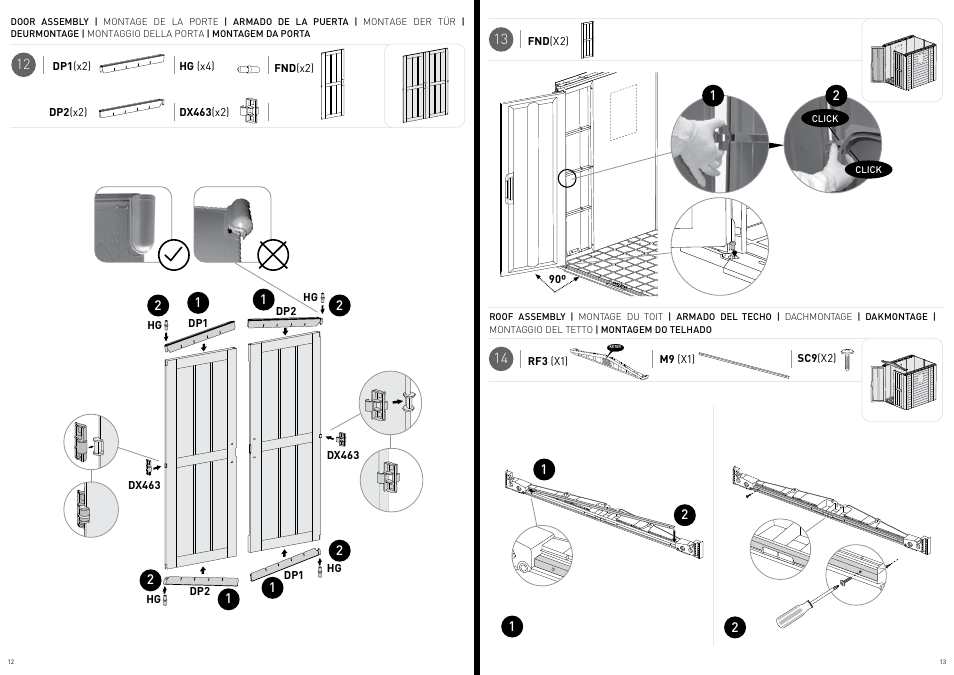 Keter Factor 6x6 User Manual | Page 7 / 15