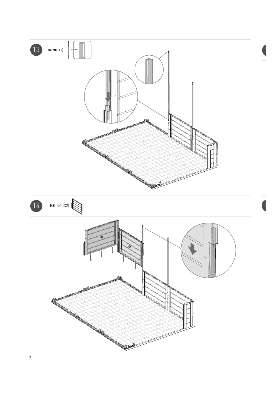 Keter Horizon 7X10 NG User Manual | Page 16 / 52