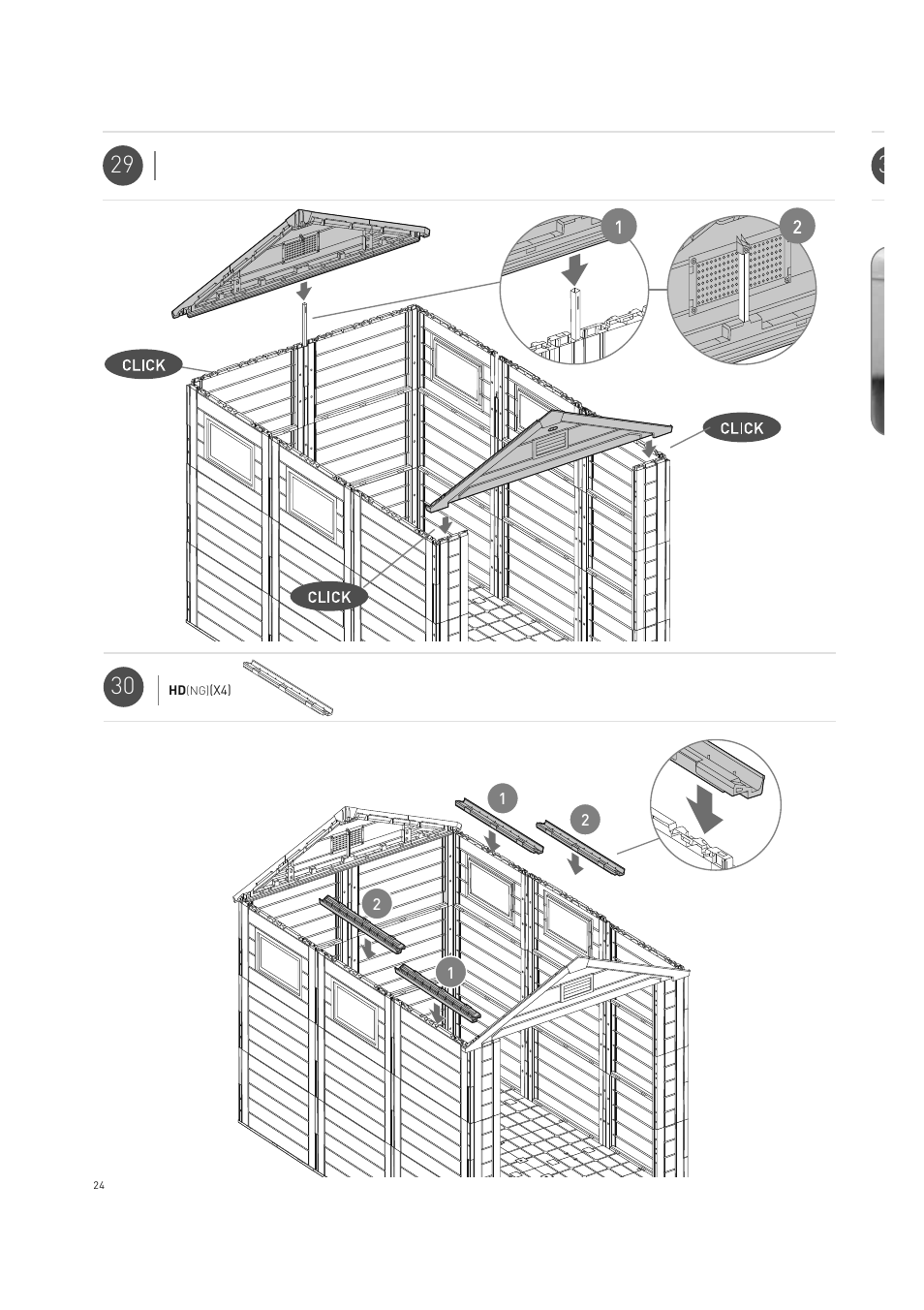 Keter Horizon 7X10 NG User Manual | Page 24 / 52