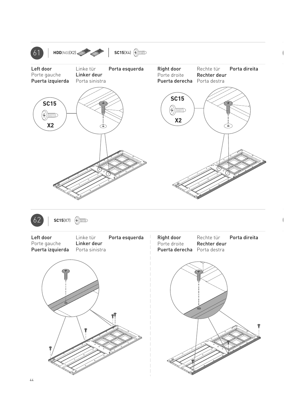 Keter Horizon 7X10 NG User Manual | Page 44 / 52