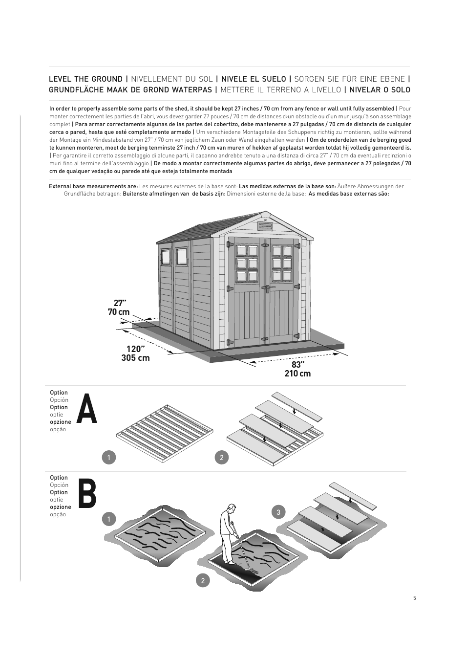 Keter Horizon 7X10 NG User Manual | Page 5 / 52