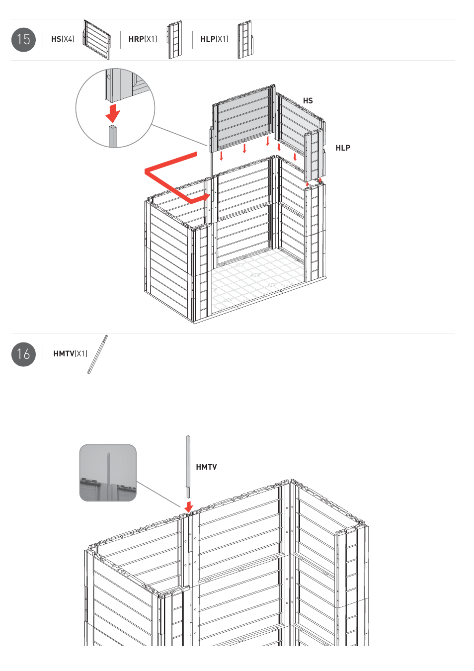 Keter Horizon 7X3 User Manual | Page 16 / 32