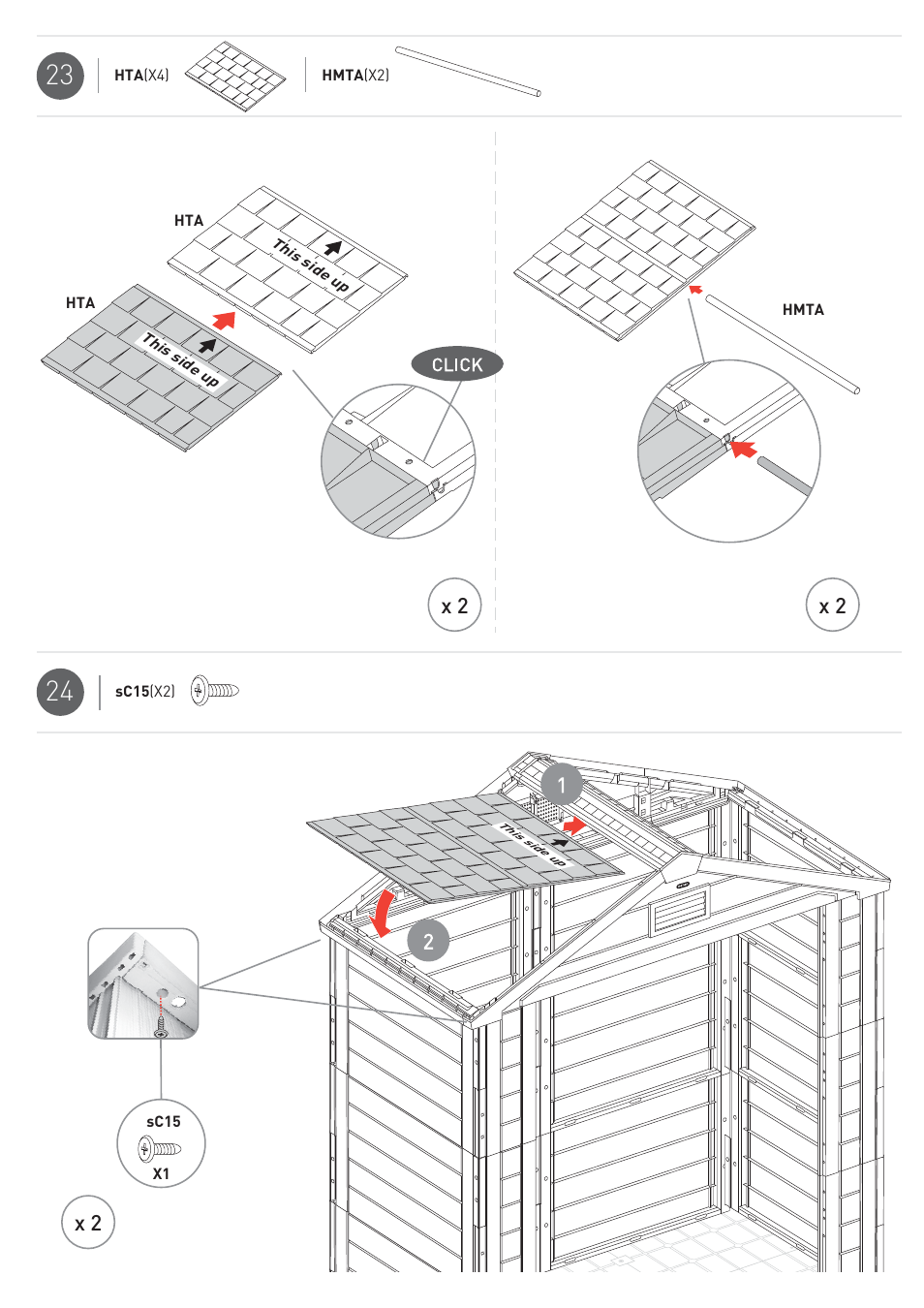 Keter Horizon 7X3 User Manual | Page 21 / 32
