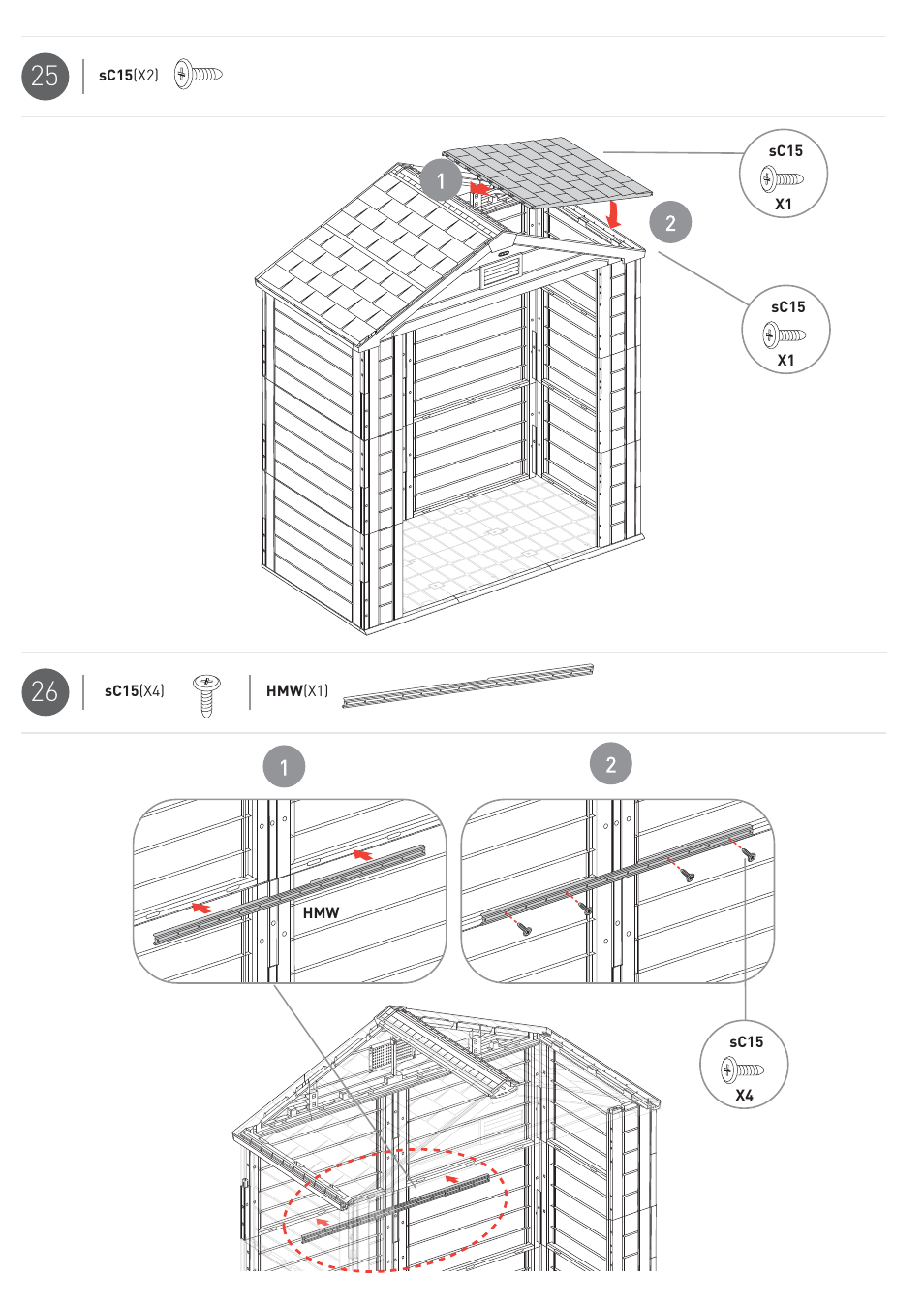 Keter Horizon 7X3 User Manual | Page 22 / 32