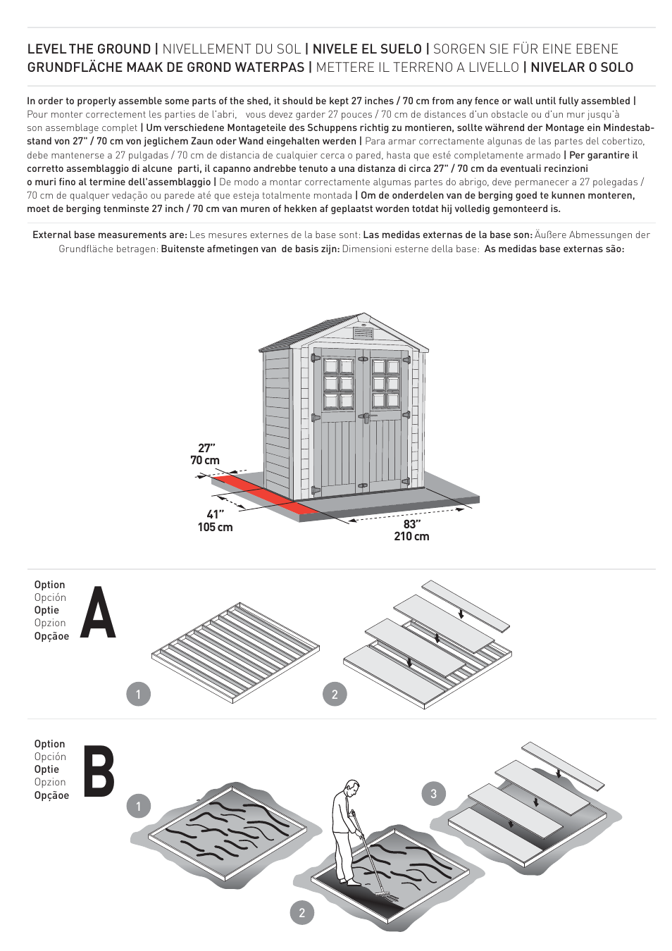 Keter Horizon 7X3 User Manual | Page 4 / 32