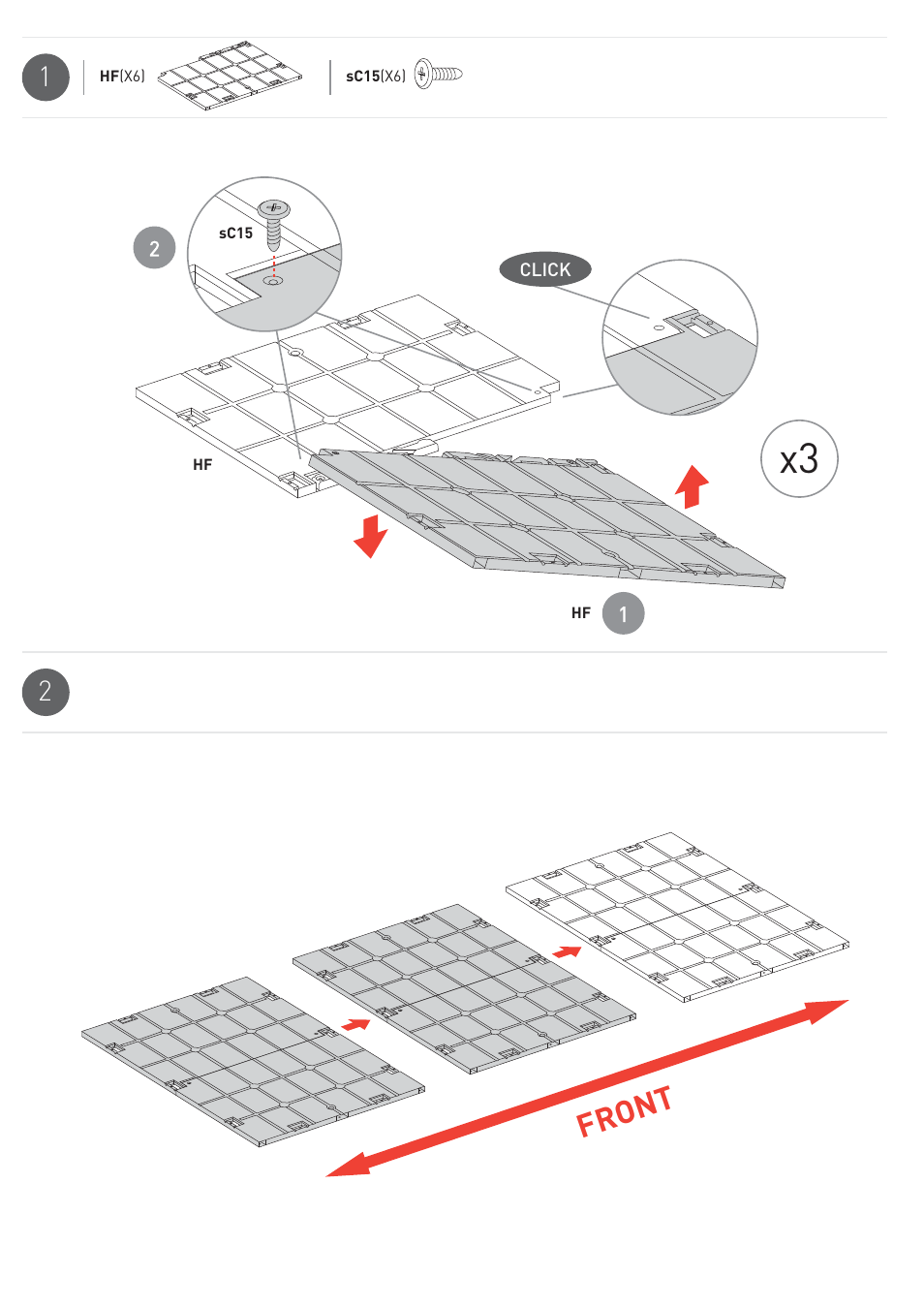 Front | Keter Horizon 7X3 User Manual | Page 9 / 32