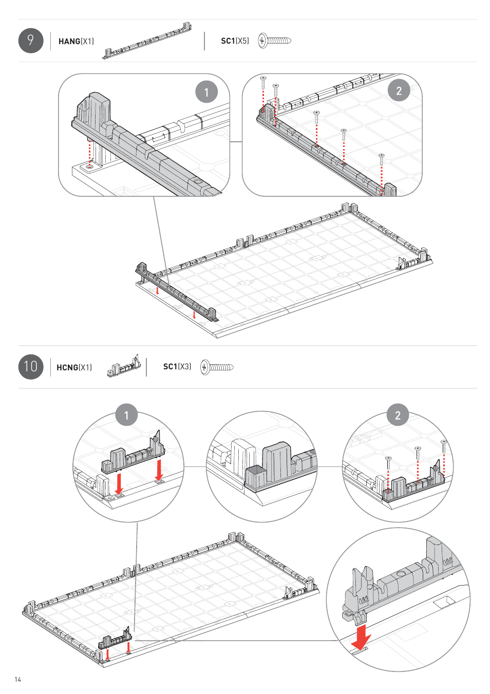 Keter Horizon 7X3 NG User Manual | Page 14 / 44