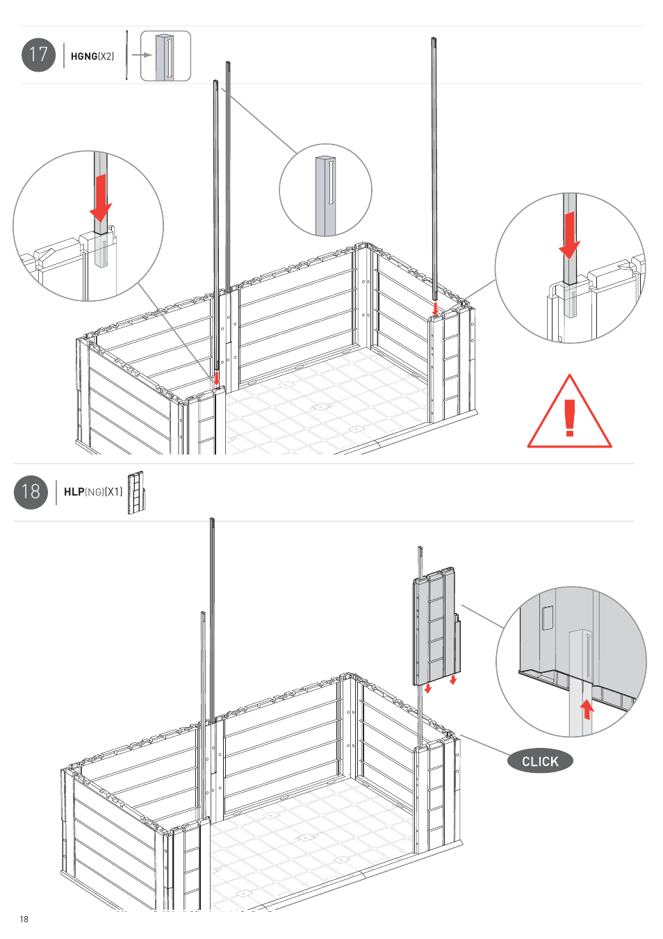 Keter Horizon 7X3 NG User Manual | Page 18 / 44