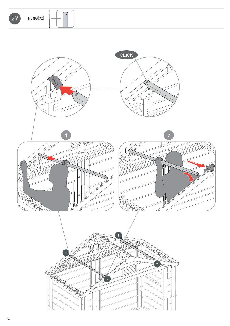 Keter Horizon 7X3 NG User Manual | Page 24 / 44