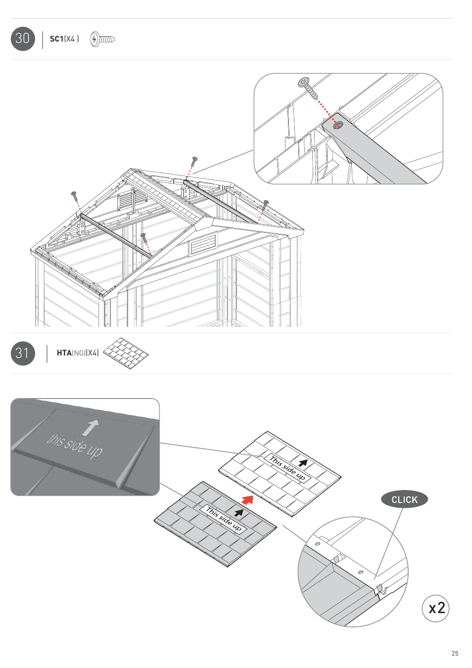 Keter Horizon 7X3 NG User Manual | Page 25 / 44
