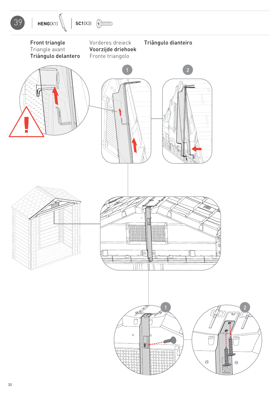 Keter Horizon 7X3 NG User Manual | Page 30 / 44