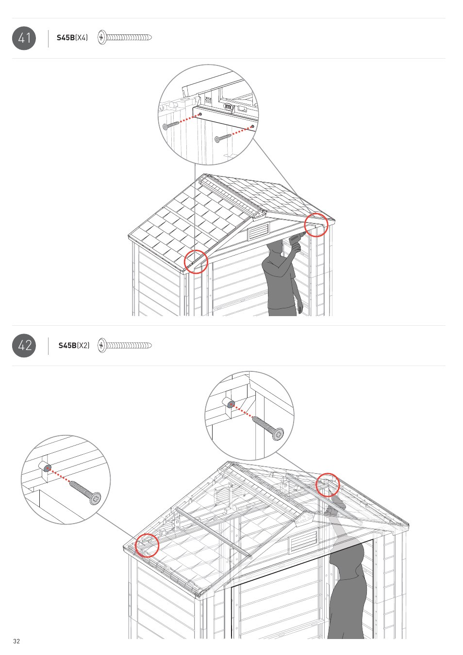 Keter Horizon 7X3 NG User Manual | Page 32 / 44