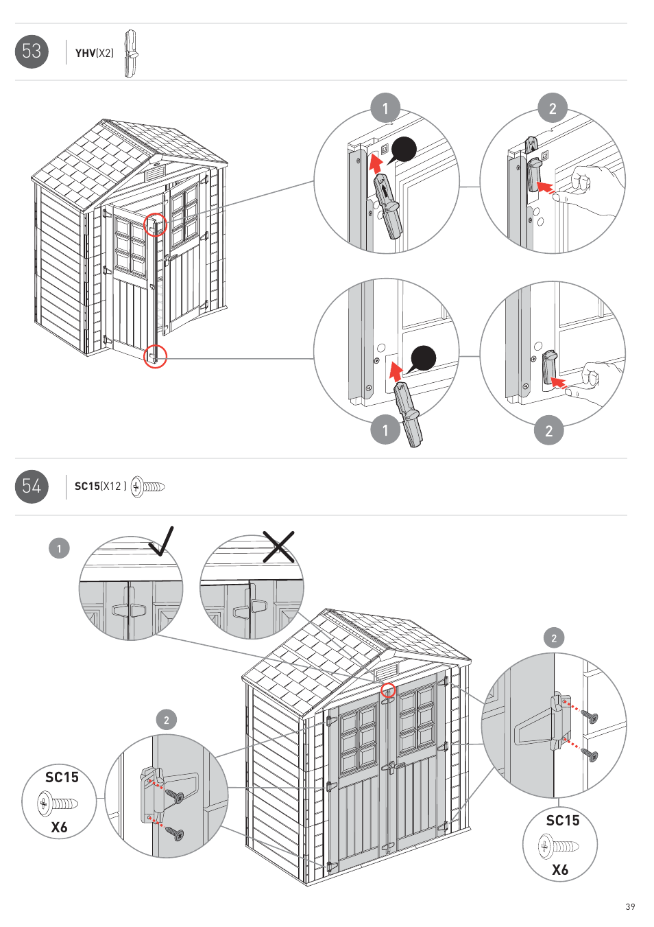 Keter Horizon 7X3 NG User Manual | Page 39 / 44