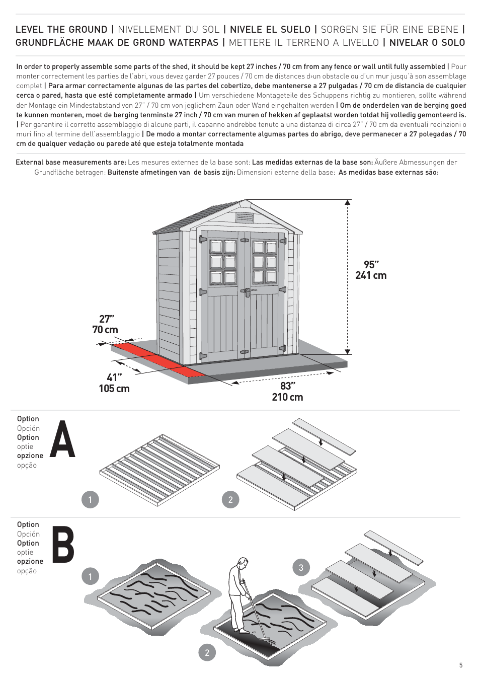 Keter Horizon 7X3 NG User Manual | Page 5 / 44