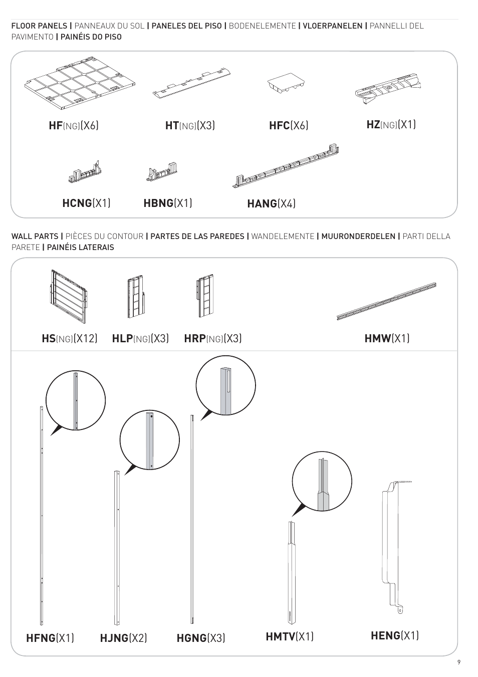Keter Horizon 7X3 NG User Manual | Page 9 / 44