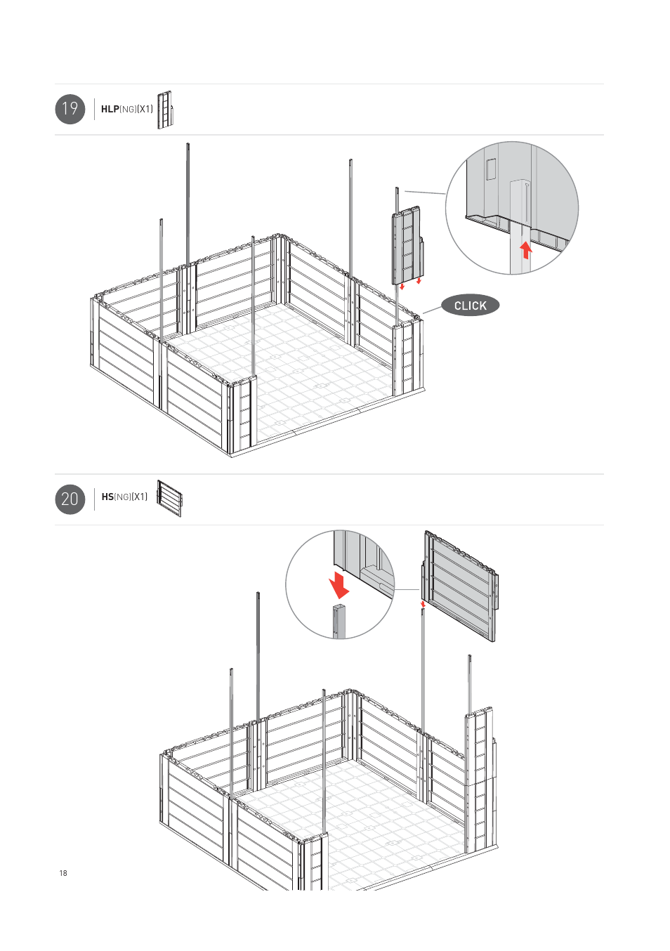 Keter Horizon 7X7 NG User Manual | Page 18 / 48