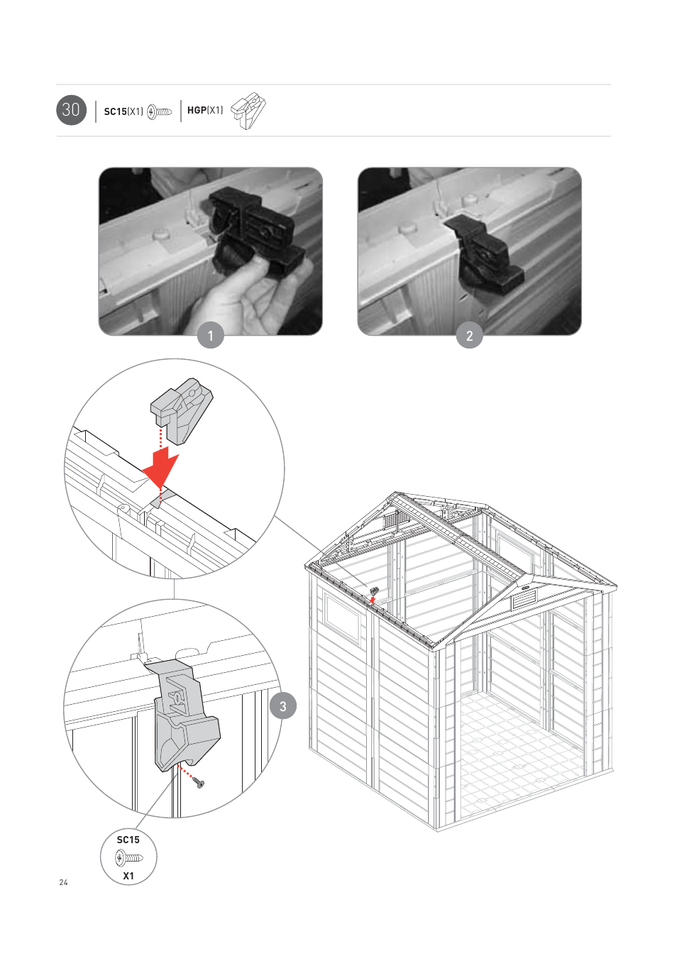 Keter Horizon 7X7 NG User Manual | Page 24 / 48