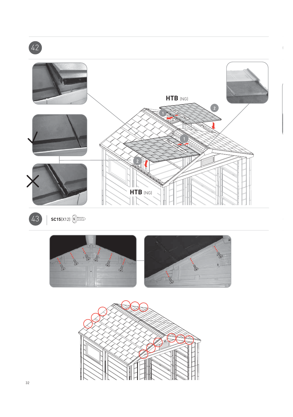 Keter Horizon 7X7 NG User Manual | Page 32 / 48